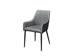 Wholesale Leather Seater Powder Metal Leg 15KGS 590mm Modern Leisure Chair from china suppliers