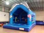 Lovely Dolphins Kids Inflatable Bounce House With Dolphins Modelings