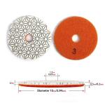 Wet Flexible Resin 4 Inch Grinder Polishing Pads 100mm