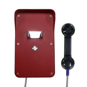 Wholesale Spiral Cord Speed Dial Vandal Resistant Telephone IP54 SS For Communication from china suppliers