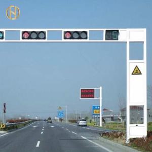 Wholesale Hot Dip Galvanized Traffic Light Post Earthquake Resistant Long Service Life from china suppliers