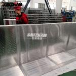 Event High Barrier TUV EN 1090 Aluminum Crowd Barrier Reliable