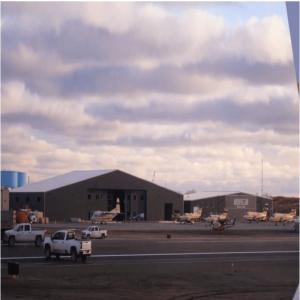 Wholesale Prefab Metal Aircraft Hangar Steel Buildings , Prefabricated Aircraft Hangar Construction from china suppliers