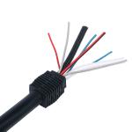 US Electrical Coaxial Tinned Copper Cable FEP Insulated For Industrial Power