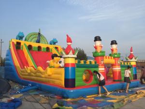 Wholesale PVC Material Children Inflatable Playground Slide Castle Type Bouncy Castle Games from china suppliers