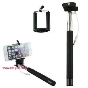 China Universal Extendable Handheld Mobile Phone Monopod Camera Tripod Phone Holder Stick on sale