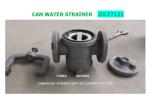 5K-100A CAN WATER FILTERS-IMPA 872007 MARINE CAN WATER STRAINER S-TYPE JIS F7121