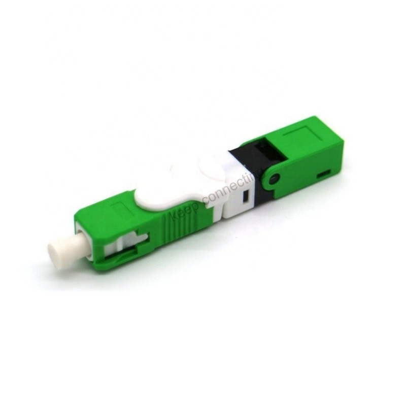 SC APC Single mode Assembly Quick Connector Fiber Optic Fast Connector Laser OEM