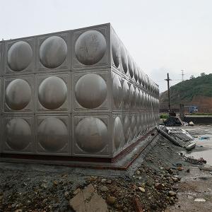 Wholesale 1.2mm - 3mm Hot Water Tank Insulated System , Welded 500 Gallon Stainless Steel Water Tank from china suppliers