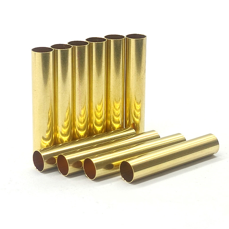 Copper Custom Turned Parts High Precision Custom Metal Bushings Non Standard