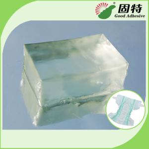 Wholesale Block Baby Diaper Industrial Hot Melt Glue , PSA Hot Melt Adhesivenapkin from china suppliers
