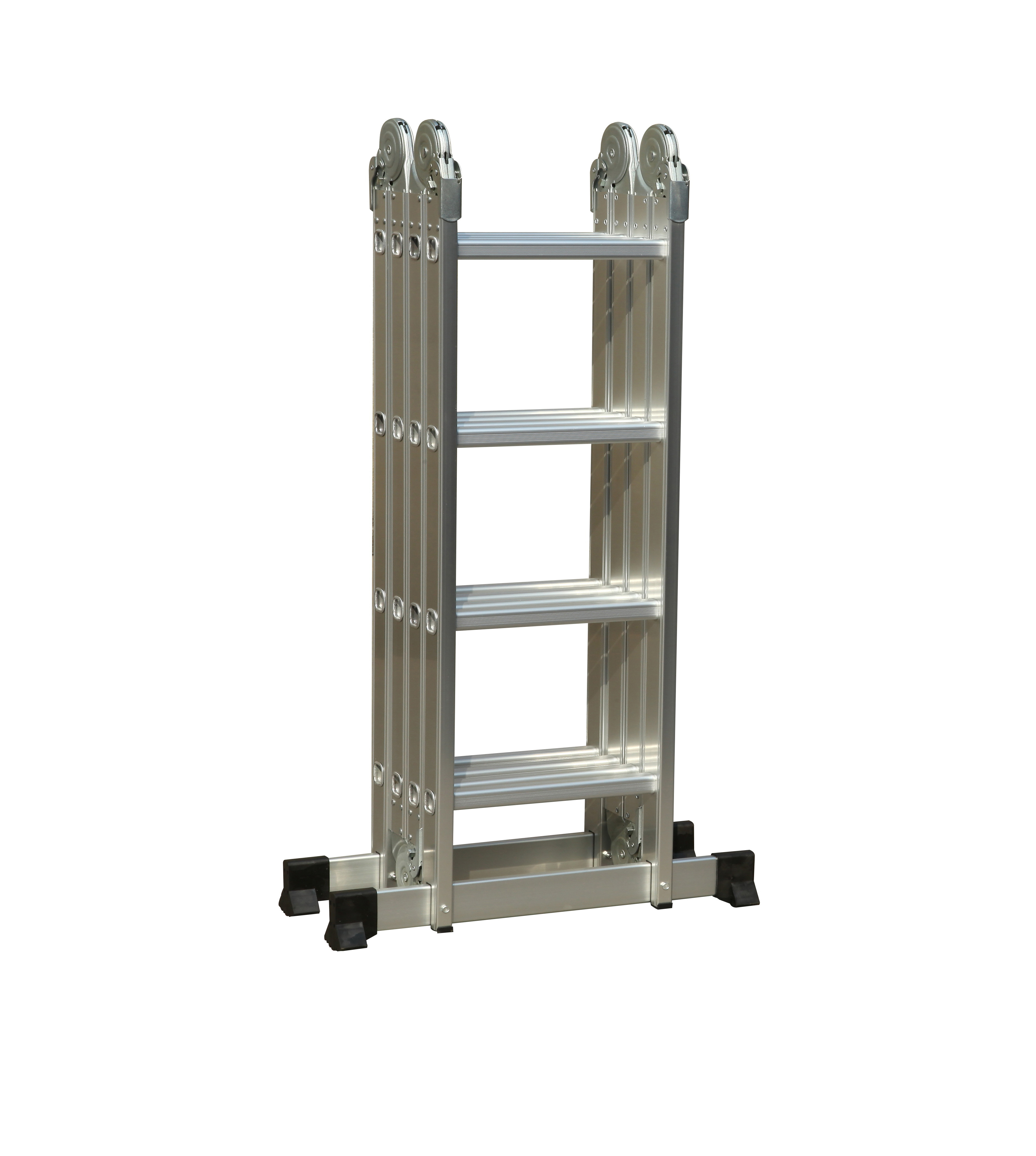 Multi Position Aluminum Extension Ladder Anti Rust EN131 - 4 Certificated