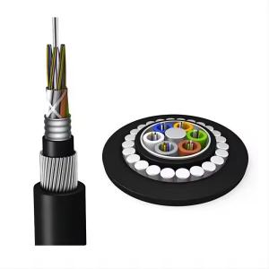Wholesale 48 core GYTA33 Steel Wire direct burial Armored underwater submarine fiber optic cable from china suppliers