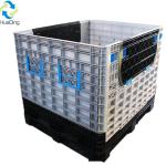 HDPE material box plastic pallet box storage autoparts bins container plastic
