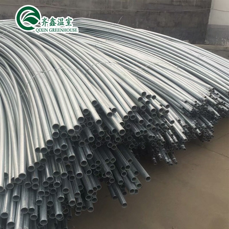 Large Customized Agricultural Glass Greenhouse with PVC Hydroponic Gutter System
