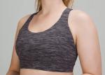 Padded Criss Cross Back Sports Bra Elasticity Material XS-5XL Size
