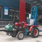 lowest price trailer type core drilling rig AKL-120T water well drilling machine