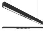48W 220Volt Suspended Linear Light Fixtures Natural White CE PC Diffuser