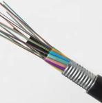 Outdoor Underground Cable GYTA 144 Core Fiber Optical Cable Loose Tube Stranded