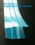 PE Plastic flange zipper for food bag, PE k sealed food bag flange Zippers,