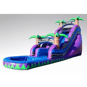 Wholesale Outdoor Water Slide Jumper Inflatable Bouncer Hous Blue Tree Slides For Sale from china suppliers