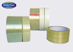 Wholesale Fiber Tape Backed Clear PET Film Reinforced 1.02M Width With Glass Fiber from china suppliers