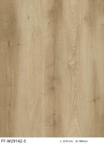 Wholesale GKBM FT-W29142-5 Eco-friendly Antibacterial Fireproof Unilin Click Light Brown Jump Color Oak Wood Grain SPC Flooring from china suppliers