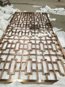 Wholesale Mirror Black Stainless Steel Perforated Panels For Office/Room/Interior Decoration from china suppliers