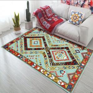 Wholesale Bosmia Ethnic Style Rectangle Living Room / Hotel Floor Carpet With Special Style from china suppliers