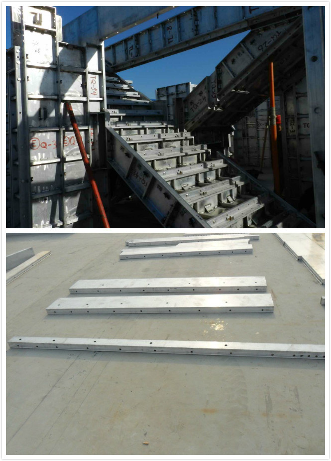 Customized Aluminum Industrial Profile for Door And Window Silver Color