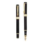 2022 Business Gift Metal Frosted Pole Pen 0.5 Iridium Ink Bag Pen for Writing