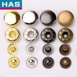 Zinc Alloy Press Stud Button Magnetic Snap Fastener Button 18mm