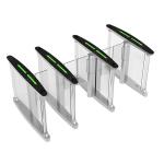 Face Recognition RS232 SUS316 Turnstile Security Gates