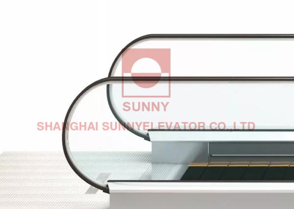 12 Degree Commercial Indoor Small Moving Walks For Airport / Hotel / Subway
