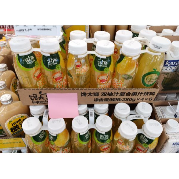 4 Pack Bottle Carrier Handle For 27-34mm Diameter Bottles Customization