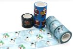 Multiple Uses CMYK Printed Christmas Washi Tape