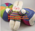 Mannual Knitted Doll standing flower stuffed toysCrocheted Craft Crochet Animal