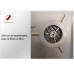 Industrial Frozen Chicken Meat Grinder for Frozen Meat and Bone at 910*620*980