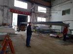 Prefabricated Flat Roof Steel Workshop Buildings Environment Protection