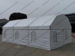 Open Sidewalls Arcuate Outdoor Event Tents Clear Top 6 x 9m Width UV Resistant