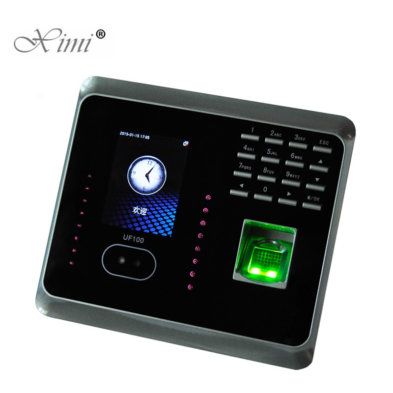 ZK UF100 Biometric Face Time Attendance And Fingerprint Time Attendance With RFID Card Have Dark,Blue,Golden Colors For Choose