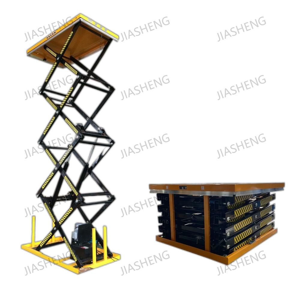 CE 2000kg Heavy Duty Scissor Lift Platform Max Height 4200mm Ladder Lift