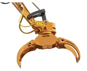 Wholesale Rotating Wood Hydraulic Log Grapple , Excavator Timber Grab For Cat306 Sh60 from china suppliers