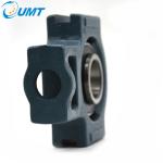 Low Noise Pillow Block Bearings , Chrome Steel Insert Bearing Cast Iron Housing