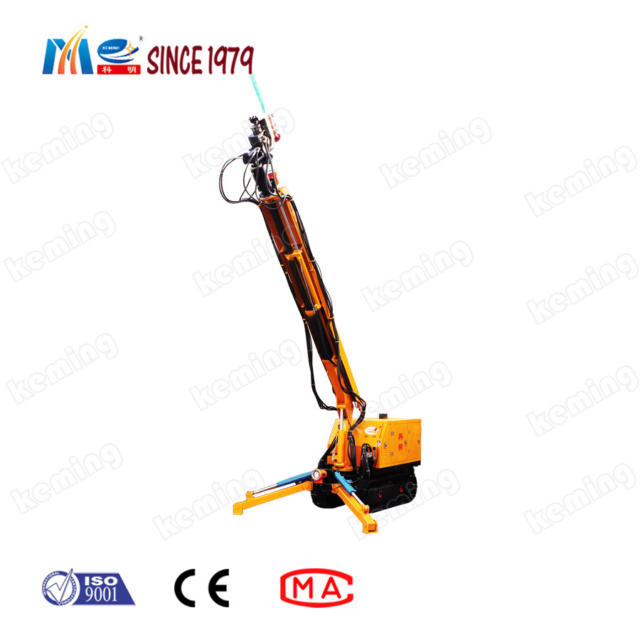 Remote Control Shotcrete Robot 6M Spraying Height Concrete Sprayer Machine