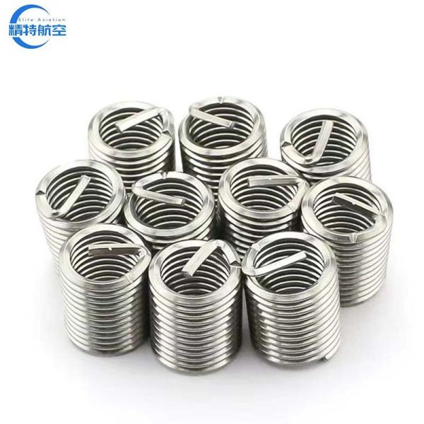 Customized Free Running Wire Thread Inserts Supported by Non-Standard Customization with Zinc Plated Surface Finishing