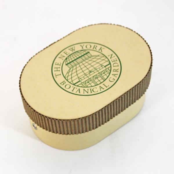 Flat Luxury Customized Cardboard Packaging Oval Shape Paper Tube Packaging Oval