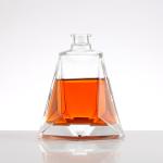 750ml Glass Bottle for Gin Tequila Brandy and Vodka Made of Super Flint Glass