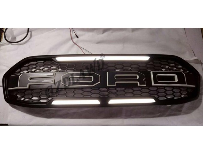 Matte Black F150 Type 2015 2016 Everest Front Grill / Auto Spare Parts