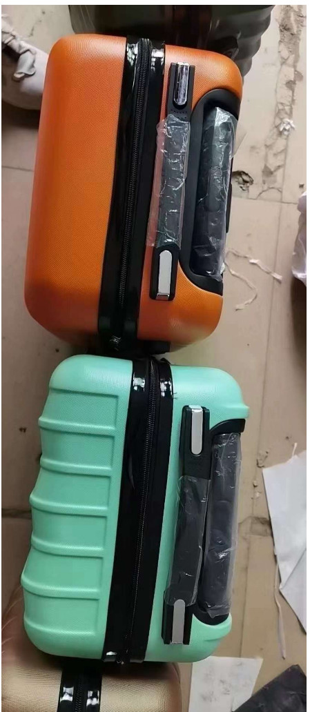 Trolley Bag 16/20 Inches Spinner Hard Luggage Set Surface Texture ABS New For Travel